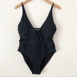 TiniBikini Black One Piece Bathing Suit